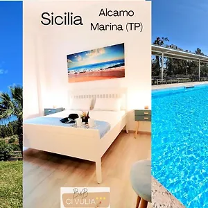 Ci Vulia - Sicilia Sea, Pool, Bbq, Tv, Wi-fi Couette-café